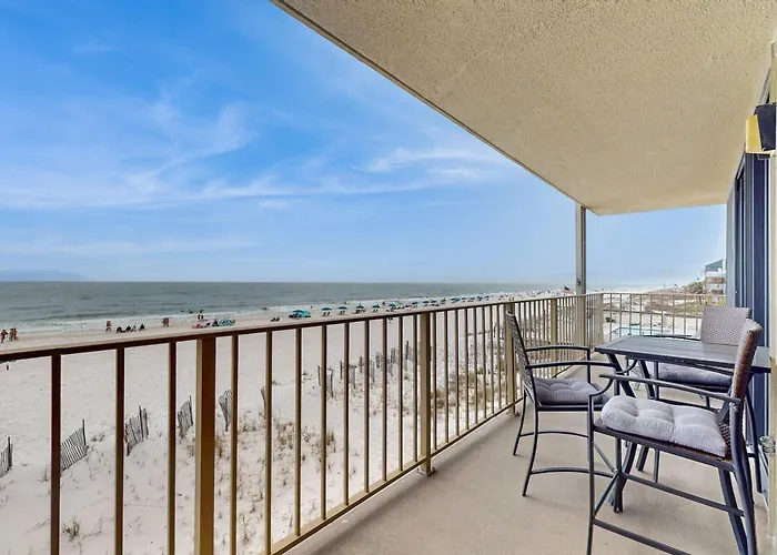 Beachfront With Gulf Views Balcony Pool & Ac - Snowbird-friendly