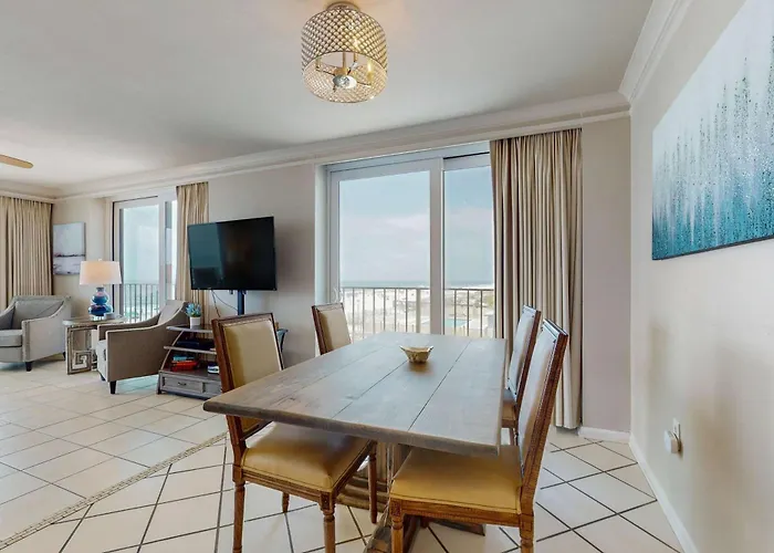 Beachfront With Gulf Views Balcony Pool & Ac - Snowbird-friendly * Gulf Shores